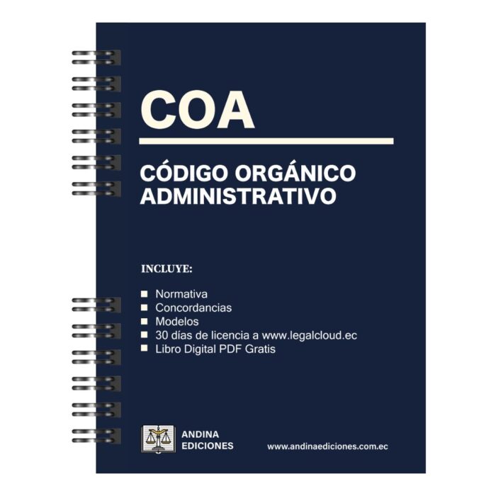 Código Orgánico Administrativo, COA